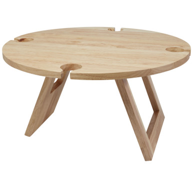 Produktbild av Hopfällbart Picknickbord med Vinglashållare