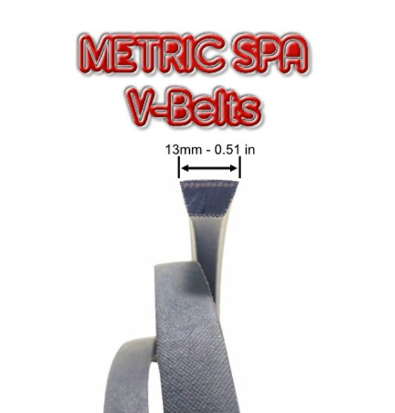 SPA1767 Metric SPA  V Belts