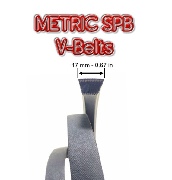SPB3320 Metric SPB  V Belts