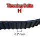 1510H150 V belt