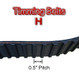 1440H100 V belt