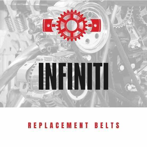 Replacement belts for 2010 INFINITI vehicles