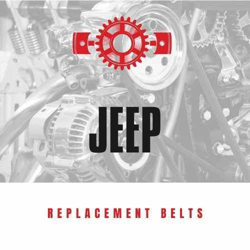 Replacement Belts for JEEP vehicles