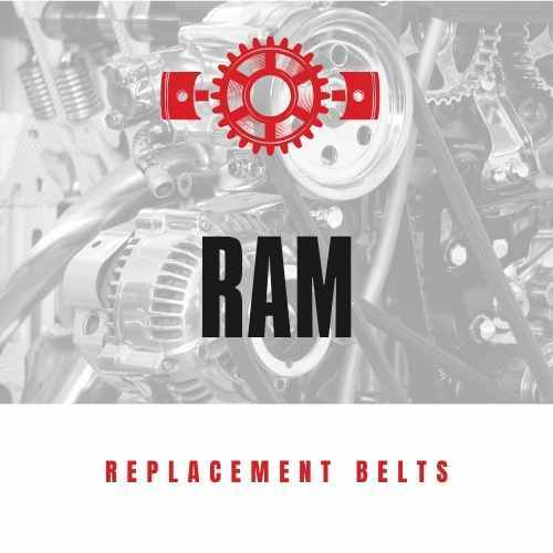 Replacement Belts for RAM vehicles