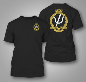 Australian Army Psychology Corps Black T-shirt Australian Army Psychology Corps Black T-shirt
