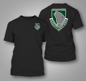 US Army Nightfighters Graphic Military 104th Division Black T-shirt US Army Nightfighters Graphic Military 104th Division Black T-shirt