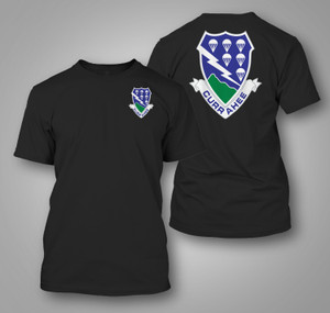 U.S. Army 506th Parachute Infantry Black T-shirt U.S. Army 506th Parachute Infantry Black T-shirt