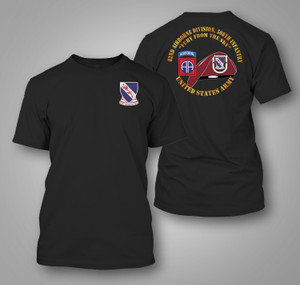 U.S. Army 82nd Airborne Division Black T-shirt U.S. Army 82nd Airborne Division Black T-shirt
