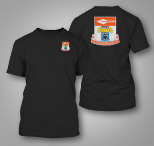 US Army 125th Signal Battalion Black T-shirt US Army 125th Signal Battalion Black T-shirt