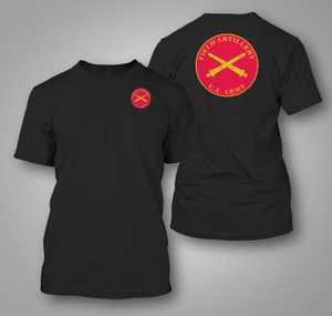 U.S. Army Field Artillery Black T-shirt U.S. Army Field Artillery Black T-shirt