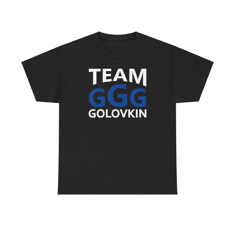 Team GGG Gennady Golovkin Boxer Black T-Shirt