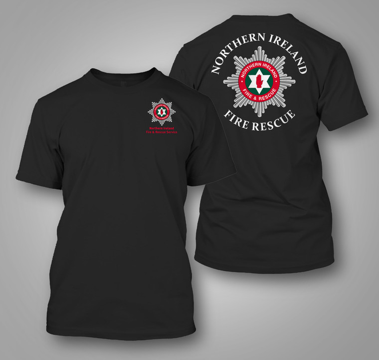 Northern Ireland Fire & Rescue Black T-shirt