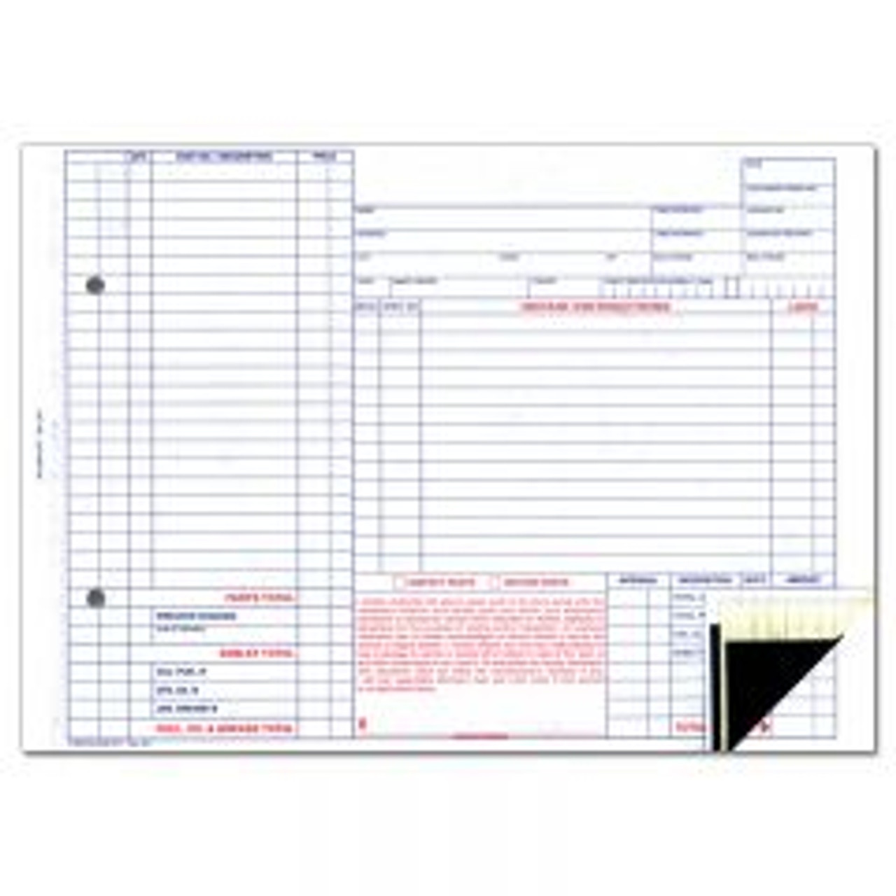 Repair Order Forms
