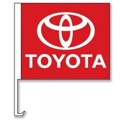 Clip-On Car Window Flags