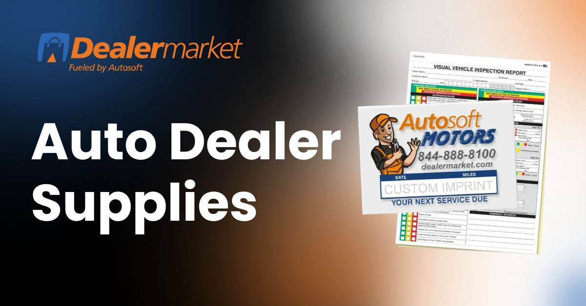 Auto Dealer Supplies