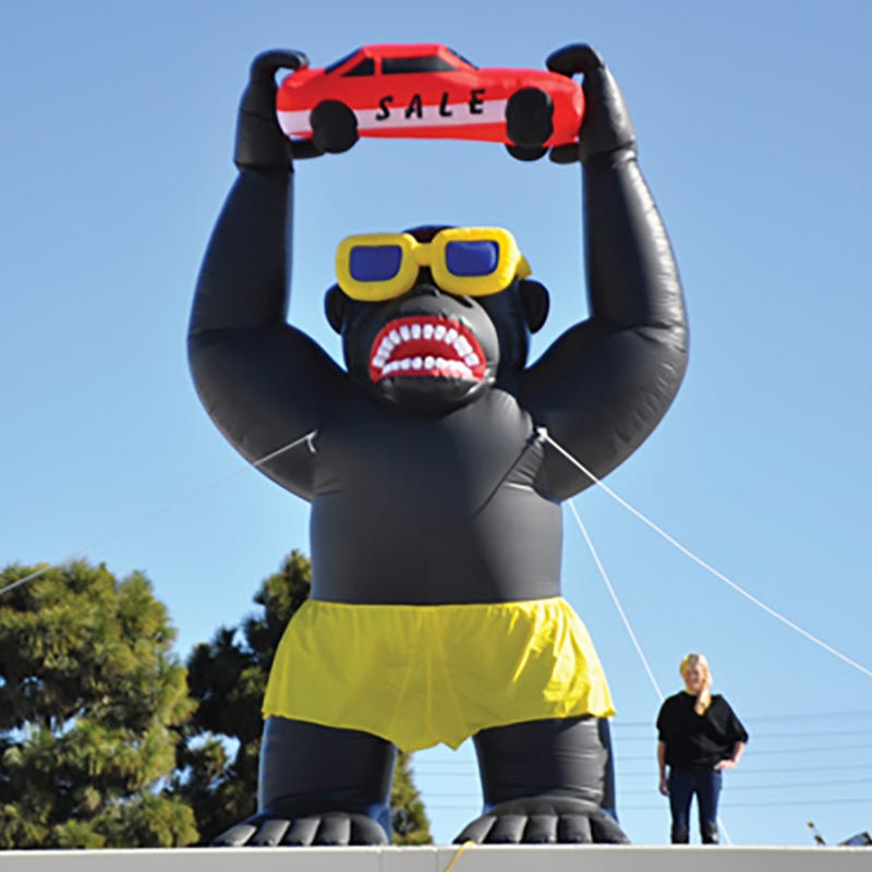 Inflatable Gorilla | Giant Inflatable Gorilla | Blow Up Gorilla