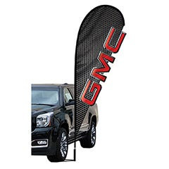 3D Flags for Automotive Advertising