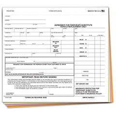 Car Rental Agreement Forms