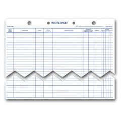 Service Route Sheets