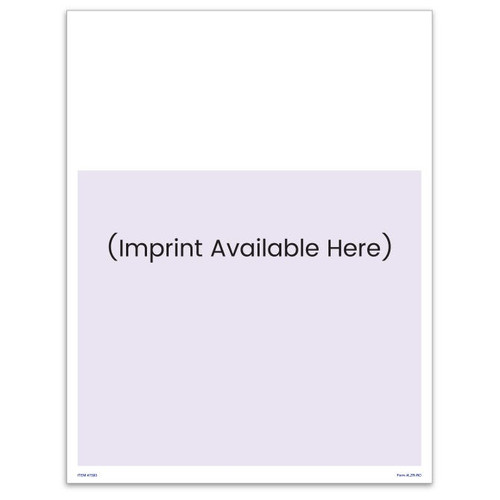 Custom Imprinted Plain Laser Repair Order LZR-RO