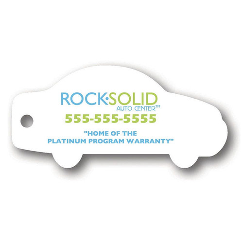 Custom Punchable Key Fob - Style D