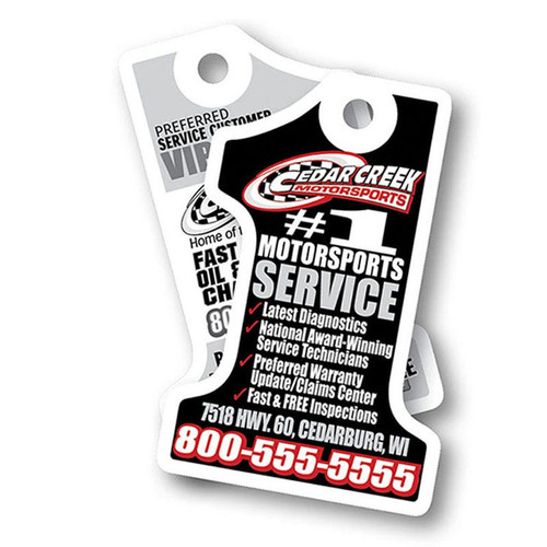 Custom Punchable Key Fob - Style G