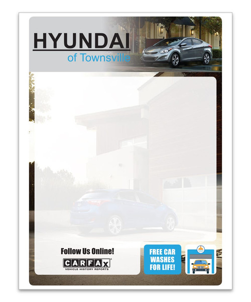 Custom Peel-n-Seal External Window Sticker