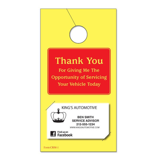 Hang Tag - Thank You