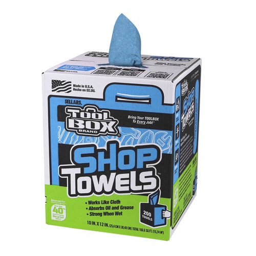 Disposable Shop Towels - Pull Box