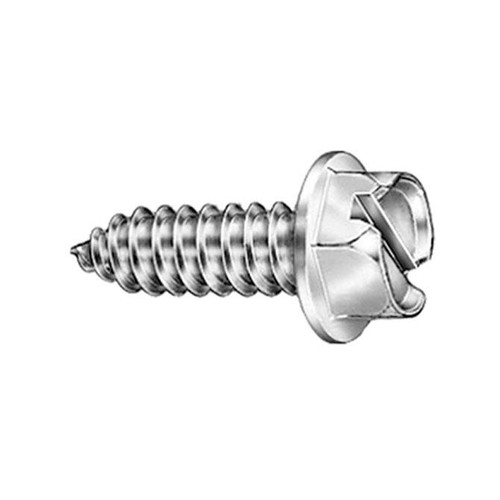 Slotted Hex Head License Plate Screw