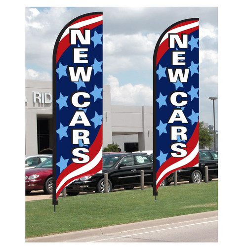 Patriotic Message Feather Flag Kit