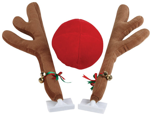 Standard Clip-On Antler & Nose Set