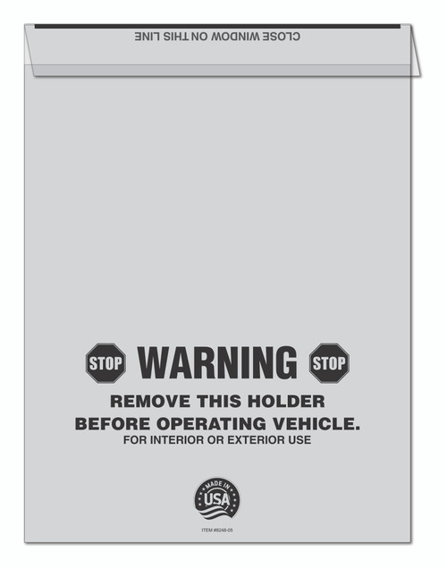 Buyers Guide Holder Fold Over Pouch (Pack of 50)