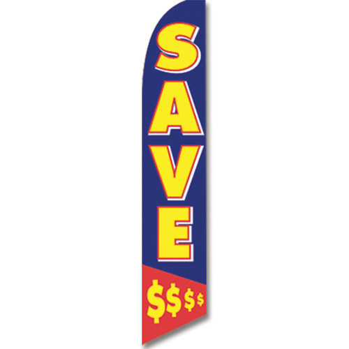 Swooper Banner - Red and Blue Big Sale