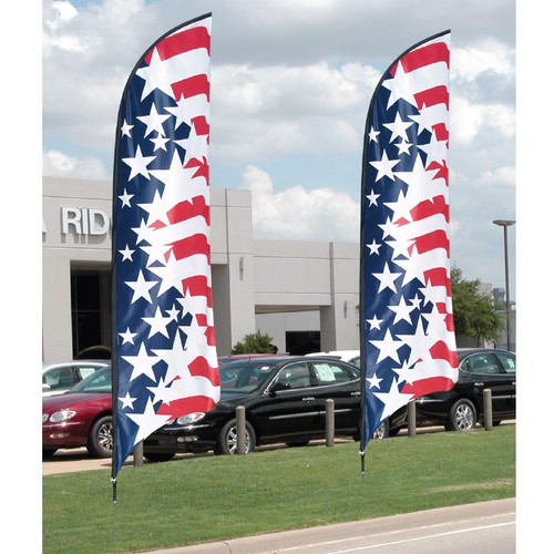 Plain Feather Flag Kit