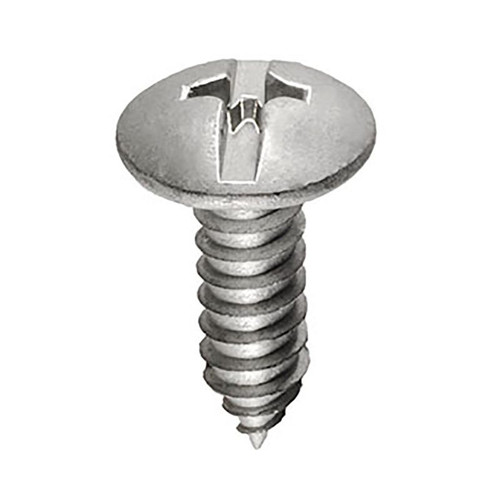 Duo-Drive Truss Head License Plate Screw