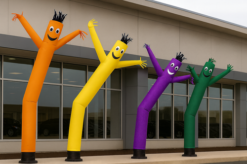 Wacky Waving Inflatable Arm Flailing Tube Man | 18 Feet Tall