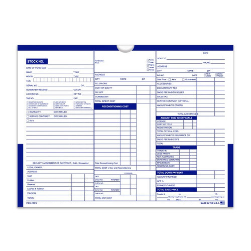 Pre-Printed Color Top Deal Jackets