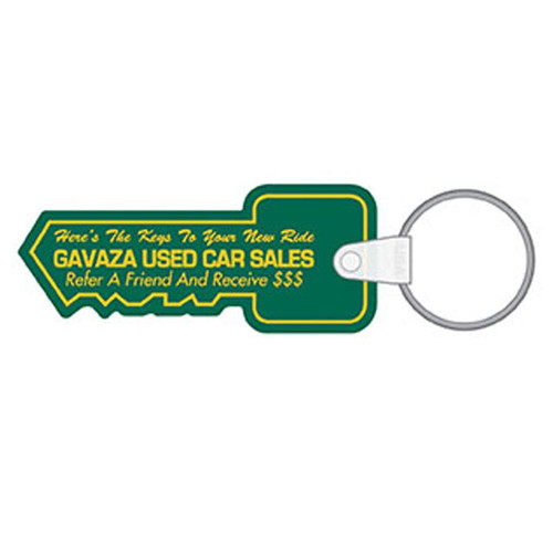 Custom Vinyl Key Fobs - Style N