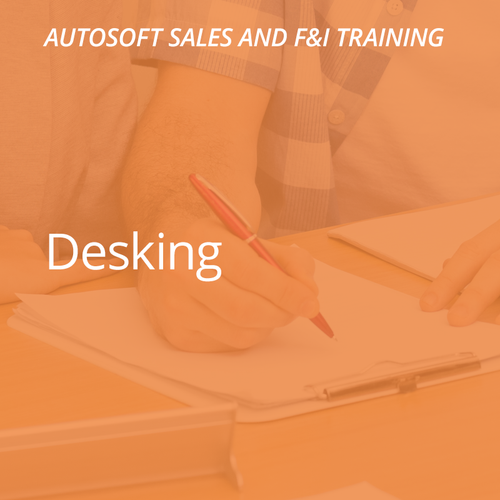 Autosoft Training: Desking