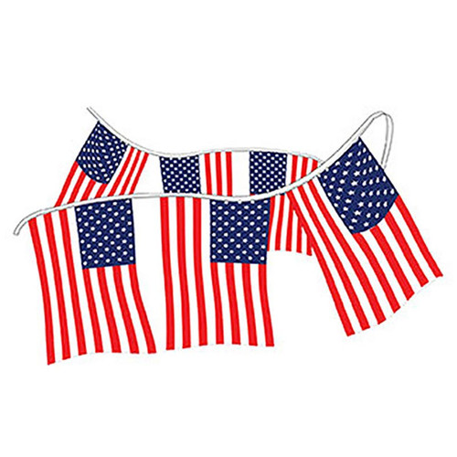American Flag Pennants
