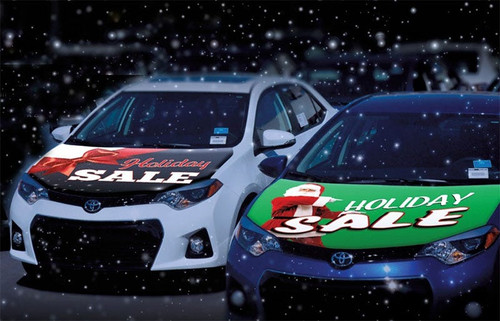 Holiday Hoodies - Car Hood Covers
