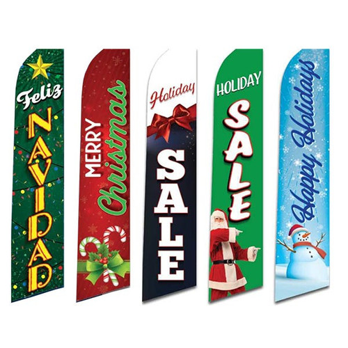 Holiday Swooper Flags