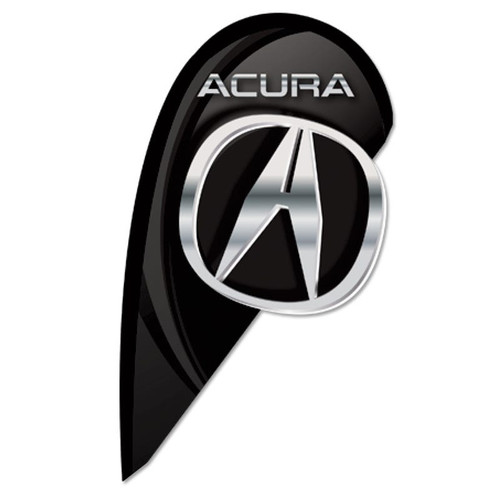 Mini 3D Manufacturer Teardrop Flags