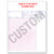 Custom Imprinted Laser Service Invoice - LZR-SI-11
