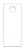 Hang Tags With Perf White (Pack of 250)