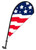 Clip on Paddle Flag - US Flag