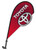 3D Clip on Paddle Flag - Toyota