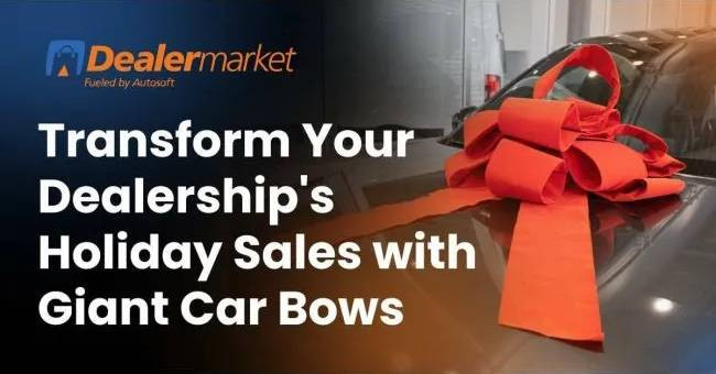 Transform Your Dealership’s Holiday Sales with Giant Car Bows