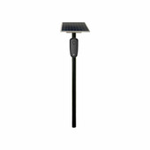 Security Post - Style 1 - 2 3/8" OD Black Pole - Include Anti-Rotation Bolt